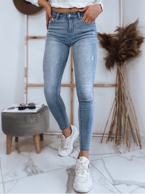 Udobne nebeško modre ženske kavbojke Giorgia