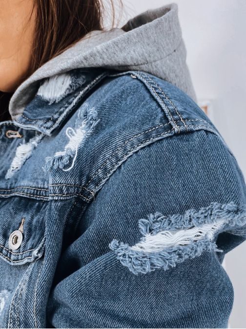Stilska ženska jeans jakna Boost nebeško modra