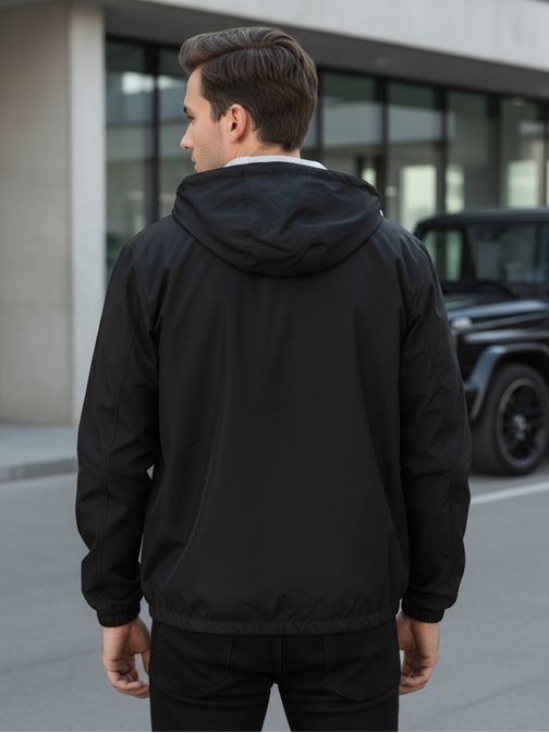 Edinstvena prehodna črna jakna