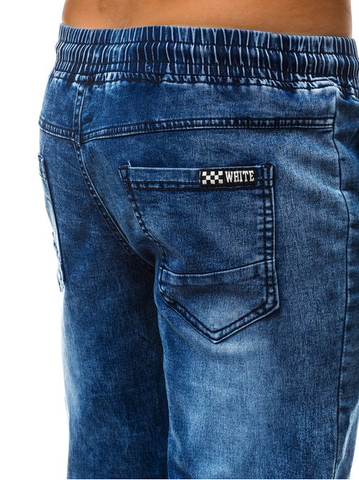 Udobne jeans kratke hlače modre OZONEE RF/HY341/1