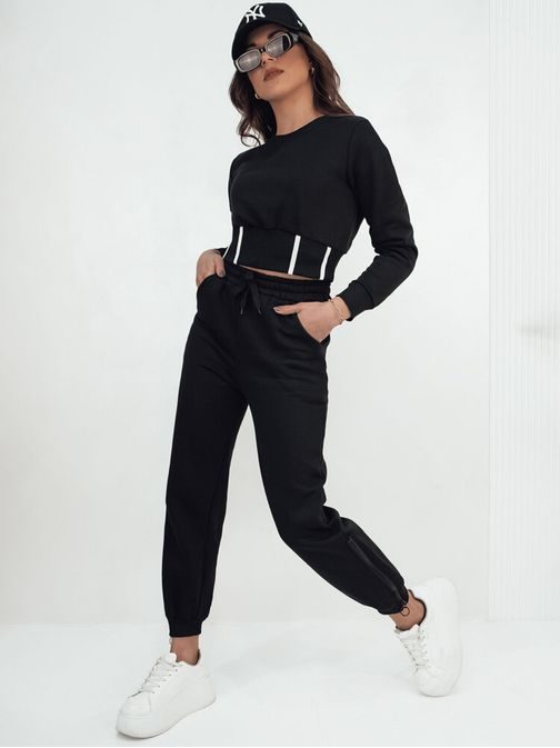 Elegantna ženska trenirka v črni barvi Keili