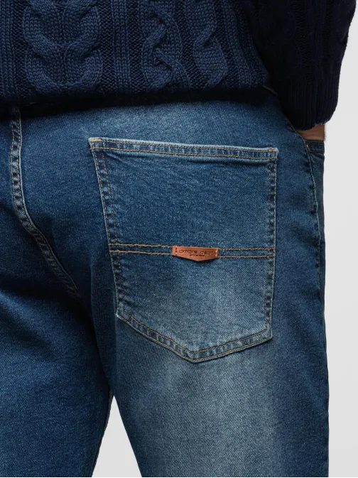 Moderne temno modre moške kavbojke V2 PADP-0254