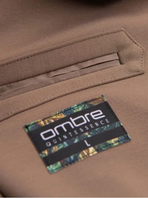 Originalen temno bež suknjič V3 BLZB-0127