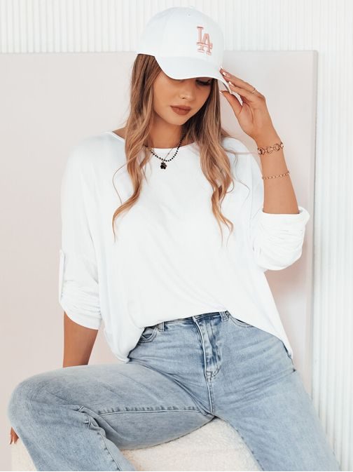 Oversize ženska bela bluza Bafina