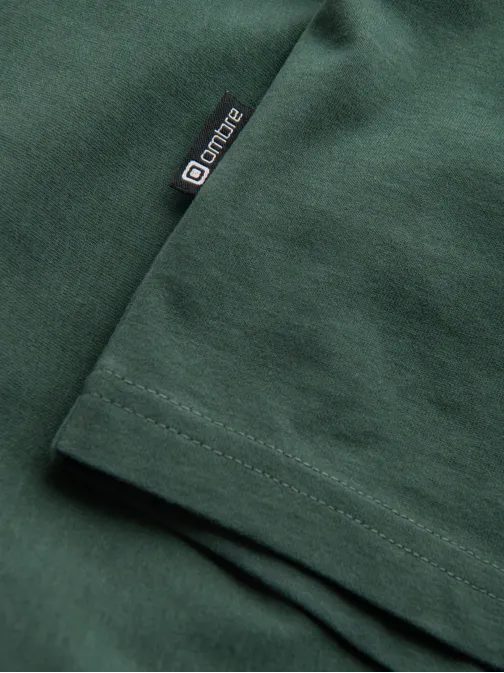 Zelena ulična majica s kratkimi rokavi V4 TSCT-0108