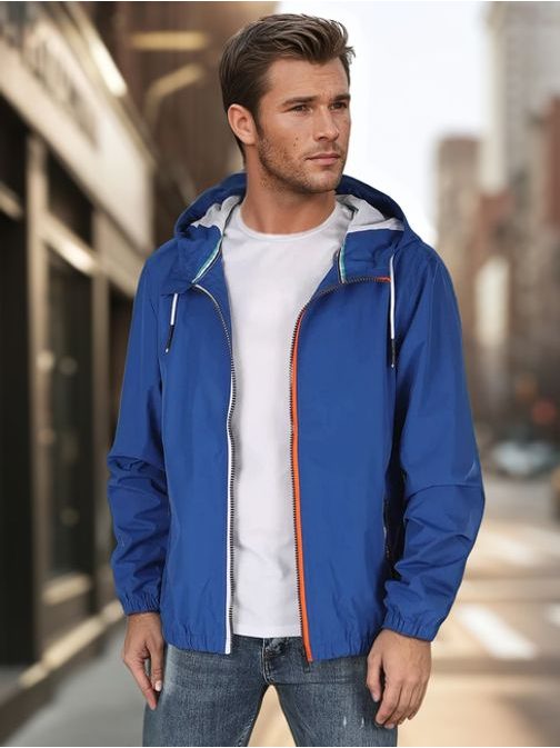 Edinstvena prehodna modra jakna