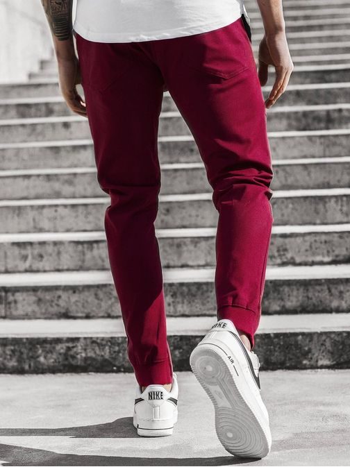 UDOBNE BORDO JOGGER HLAČE A/1003