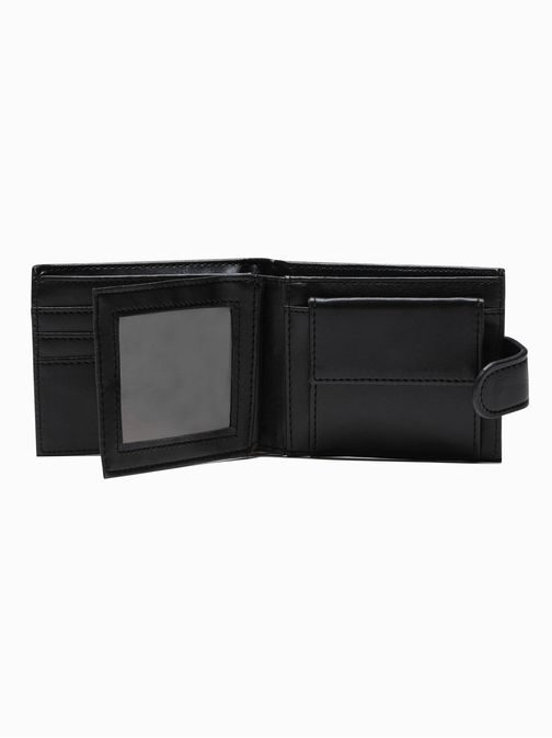 Črna trendovska denarnica A796