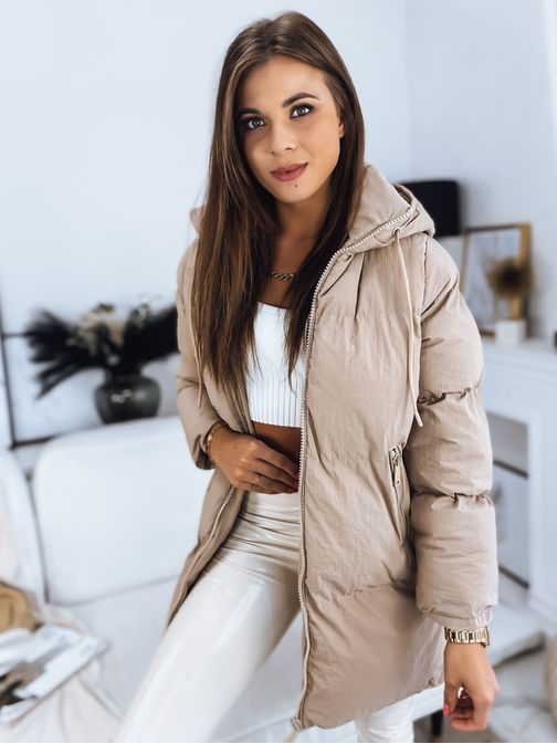 Bež ženska prešita jakna Letlis