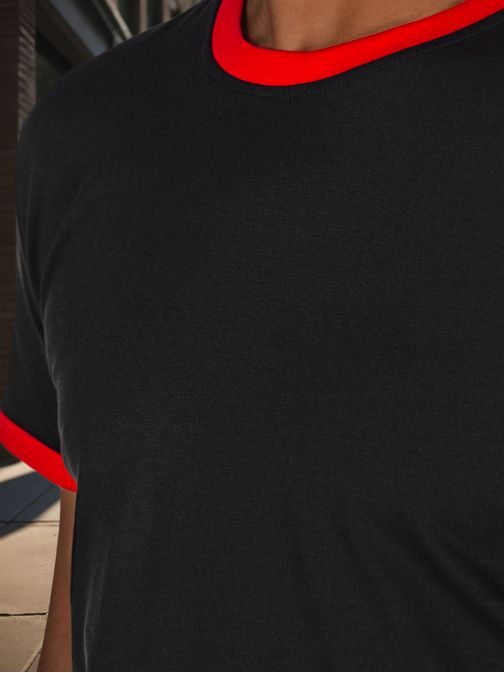 Udobna črna moška majica