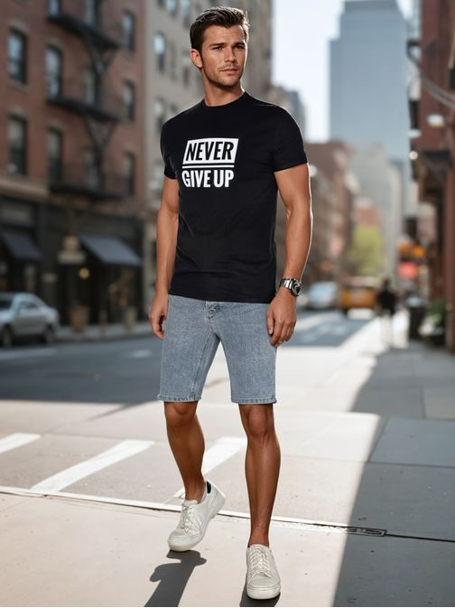 Modne modre kratke hlače iz džinsa