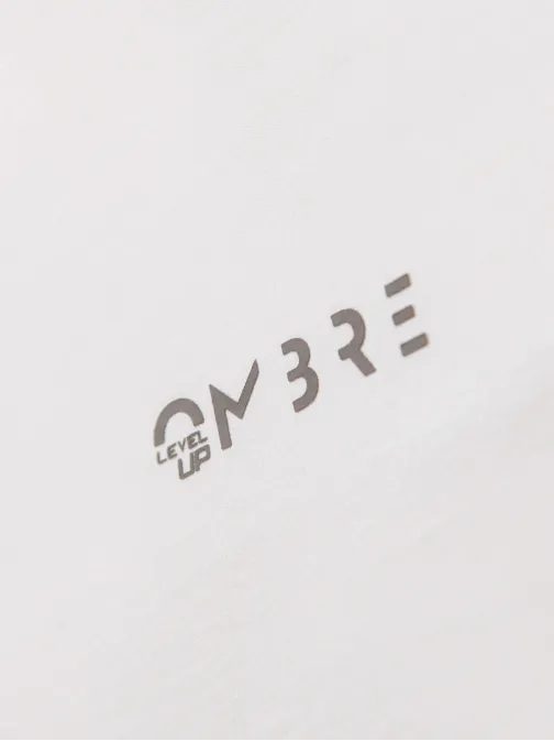 Privlačna bela majica z dolgimi rokavi V3 LSCL-0127