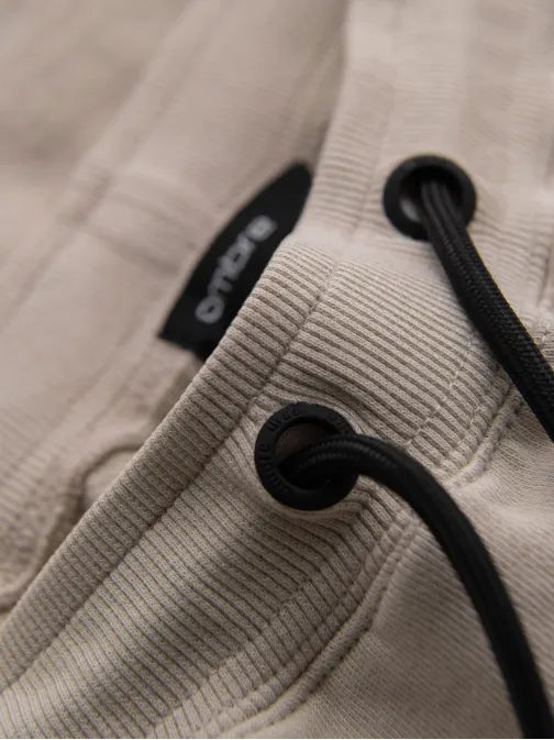 Brezčasne bež moške kratke hlače V2 SRSK-0182