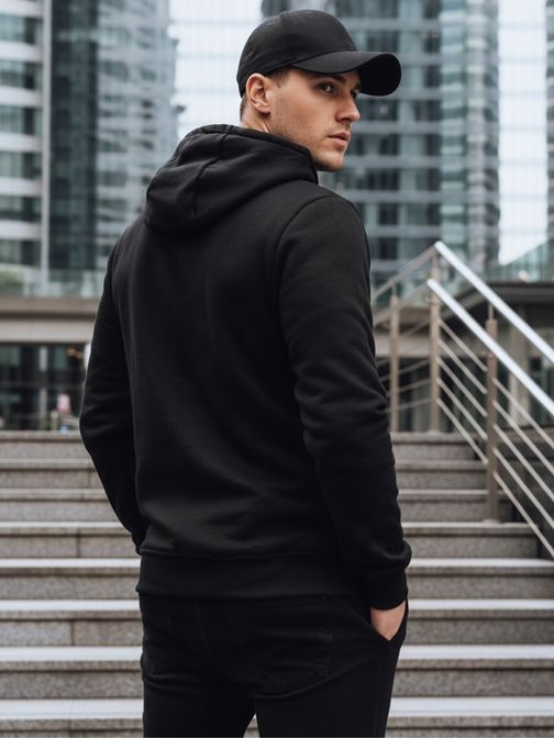 Črna moška majica z napisom ICON