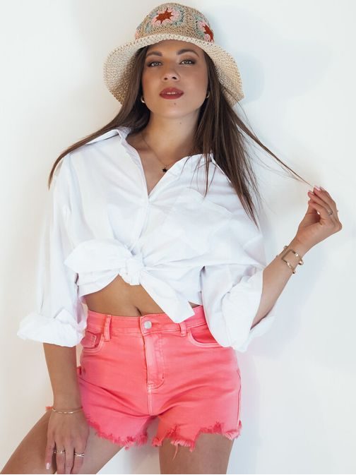 Originalne ženske roza denim kratke hlače Sunylook