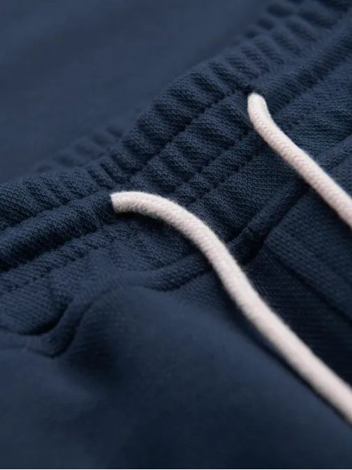 Pletene temno modre moške kratke hlače V3 SRSK-0124