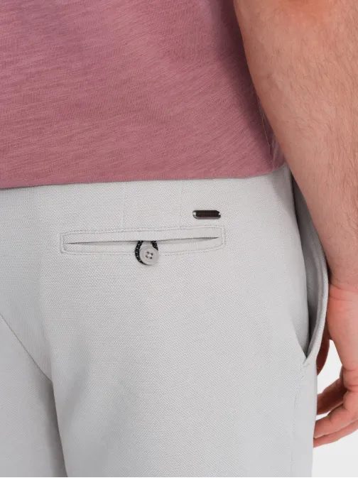 Svetlo sive chinos kratke hlače V5 SRCS-0127