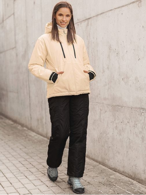 Bež prijetna ženska zimska bunda JS/HH012/34Z