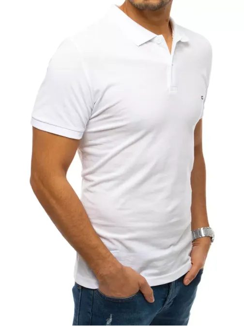 Polo majica v beli barvi