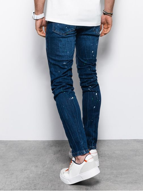 Originalne skinny fit modre kavbojke P1063