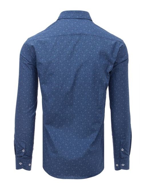 Trendovska srajca v modri barvi