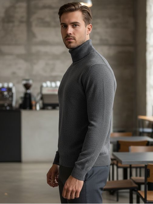 Siv moški rolo za moške