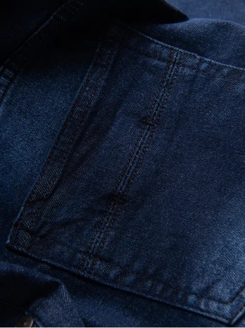 Osnovne temno modre jeans kratke hlače V3 SRDS-0145