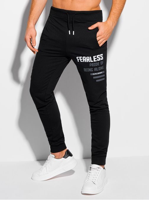 Zanimiva črna trenirka Fearless P1140