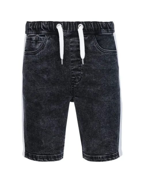 Čudovite črne jeans kratke hlače W363