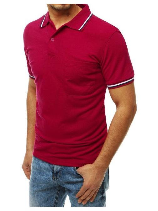 Stilska bordo polo majica