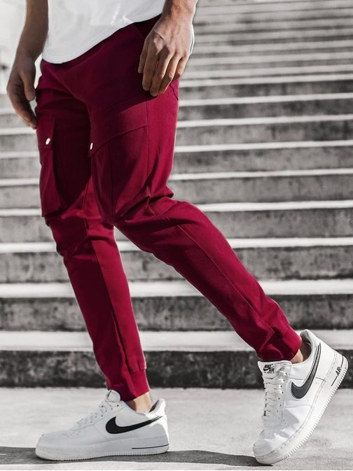 UDOBNE BORDO JOGGER HLAČE A/1003