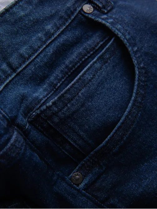 Modne modre jeans kratke hlače V3 SRDS-0146