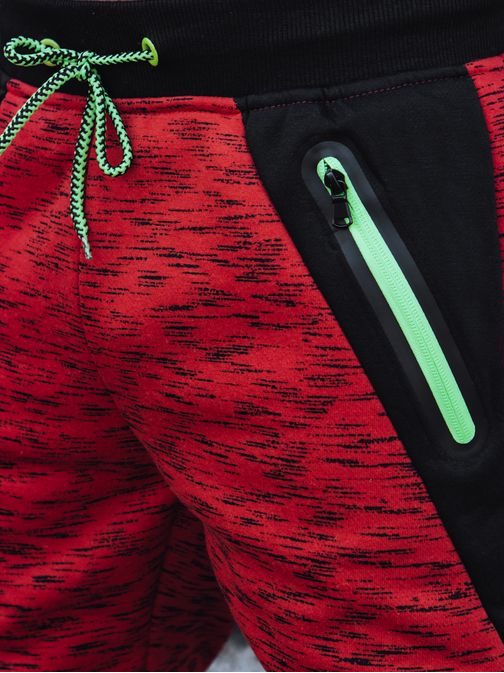 Modne rdeče moške trenirke