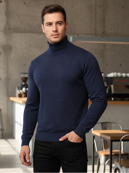 Modri rolo za moške