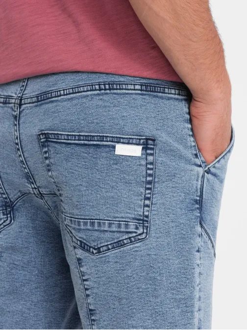 Trendovske svetlo modre jeans kratke hlače W361