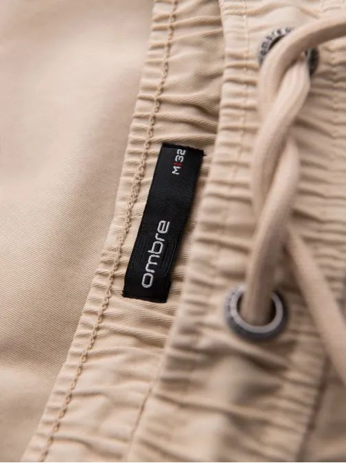 Edinstvene bež hlače z žepi V3 SRCG-0190