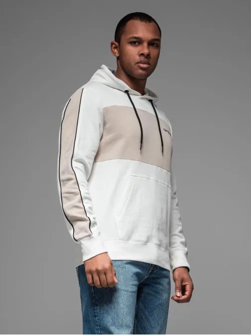 Brezčasna bela moška majica V1 SSNZ-0225