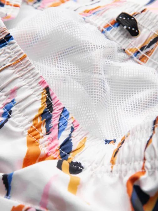 Bele kopalke z barvnim motivom V2 SRBS-0140