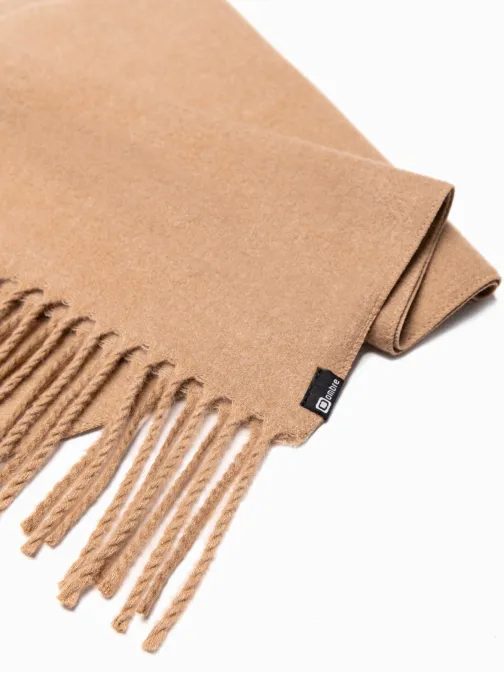 Bež topel moški šal A375