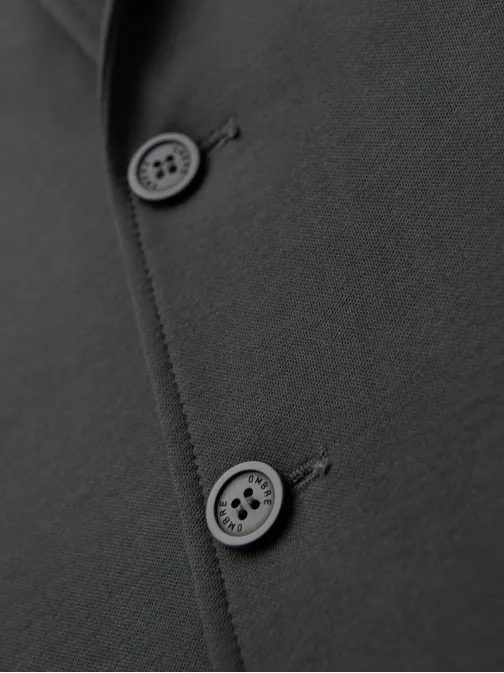 Grafitna športna jakna slim fit V1 M165