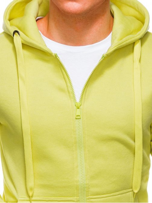 Udoben pulover v rumeni barvi B895