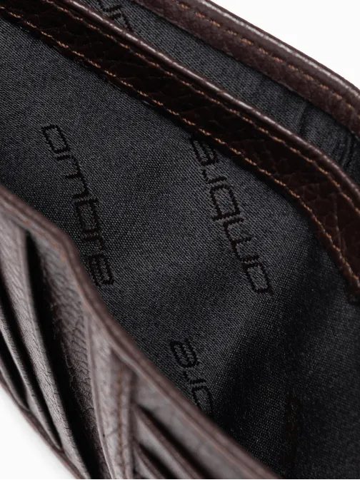 Stilska denarnica v rjavi barvi A608