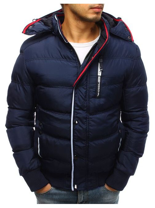 Granat zimska jakna v originalnem dizajnu