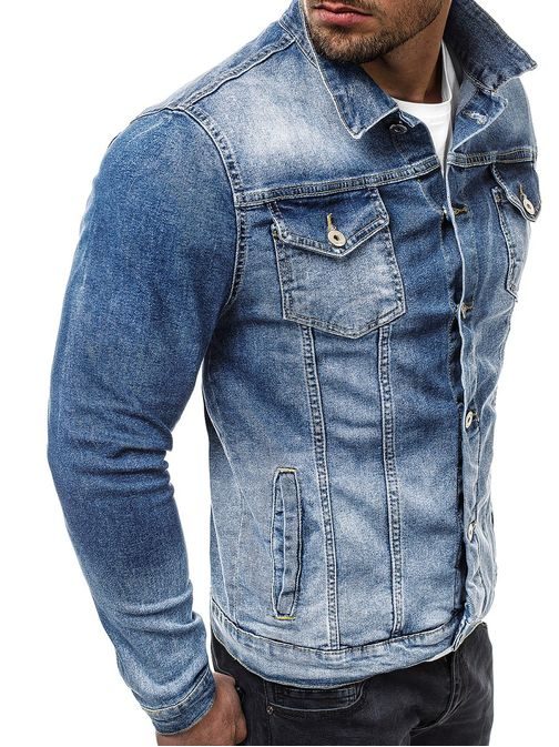 Svetlomodra jeans jakna OZONEE OT/2051