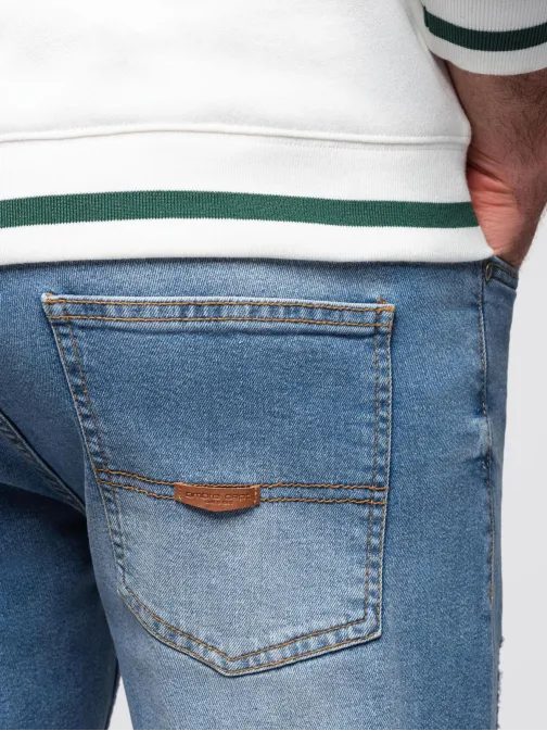 Moderne svetlo modre moške kavbojke V1 PADP-0254