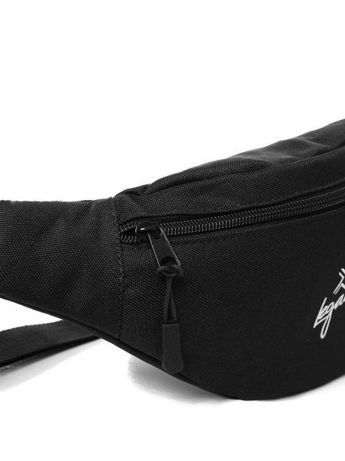 Stilska črna torba za okoli pasu L/8094X