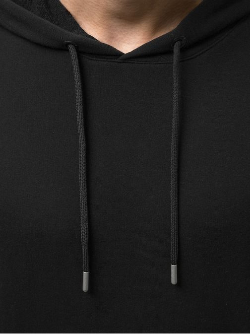 Črn pulover s kratkimi rukavi B/20402009