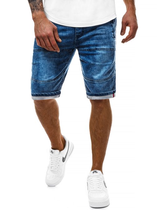 Preproste jeans kratke hlače OZONEE RF/HY338