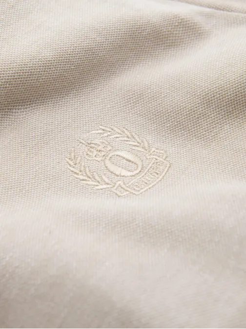 Peščena polo majica s kontrastnim ovratnikom V4 POSS-0109