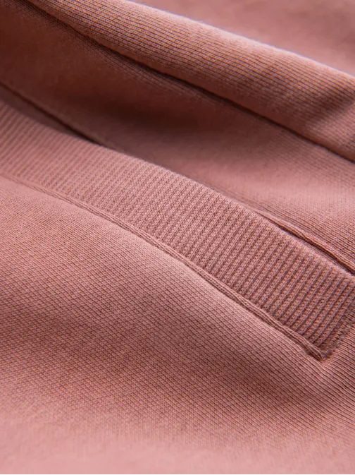 Svetlo rožnate enobarvne kratke hlače V4 SRBS-0149